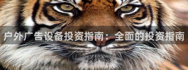 杏宇平台代理怎么赚钱：户外广告设备投资指南：全面的投资指南
