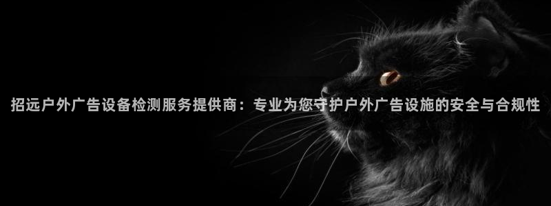 杏宇官方平台官网：招远户外广告设备检测服务提供商：专业为您守护户外广告设施的安全与合规性