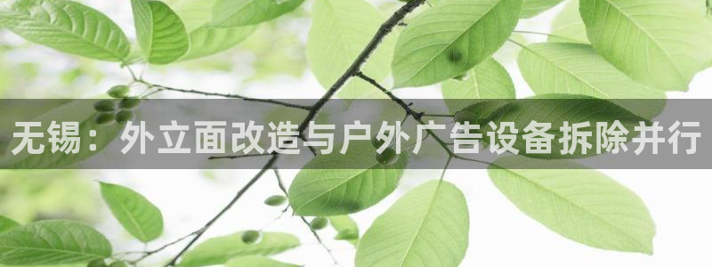 杏宇平台客服：无锡：外立面改造与户外广告