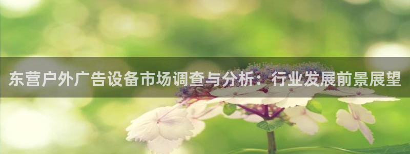 杏宇官方平台官网入口：东营户外广告设备市
