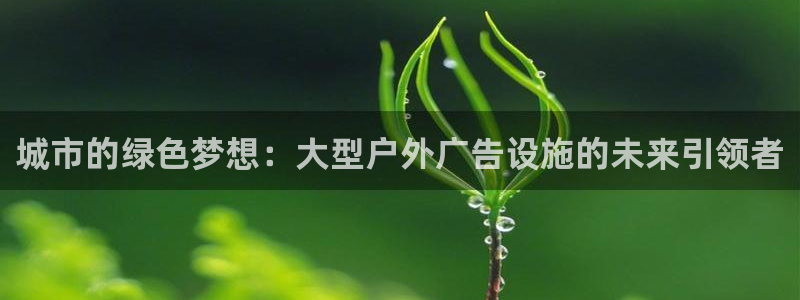 杏宇平台登录步骤是什么：城市的绿色梦想：